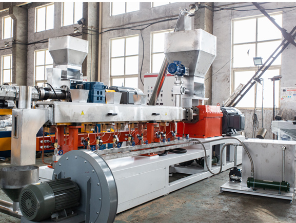 Wood plastic (WPC) extrusion line.jpg