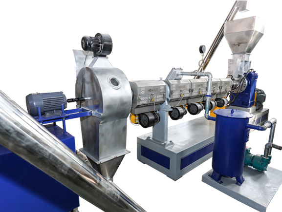 hot wind cutting die face extrusion machine.jpg