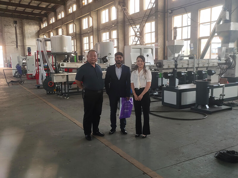 Indian customer visity JORBIN Machinery