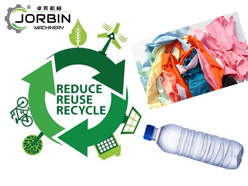 Applications for PET(Polyethylene terephthalate) recycling and Polyester fabric