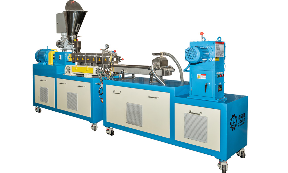 Laboratory Compounding Twin Screw Extrusion Granules Making Machine