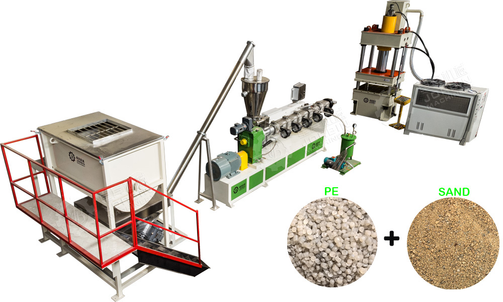 Plastic Recycling Plant To Make Building Blocks From Waste Plastic