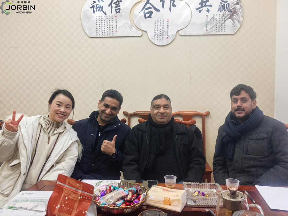 Indian Clients Visit Our Factory for On-Site Inspection and Technical Exchange