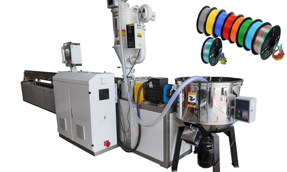 1.75mm PLA PETG 3d Printer Filament Extruder Machine Line